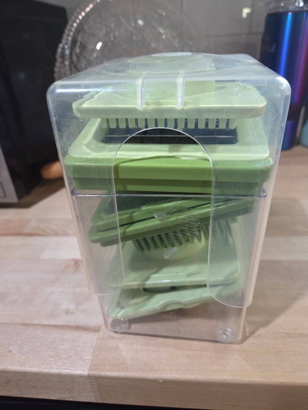Green Multi-Purpose Food Prep Slicing Set